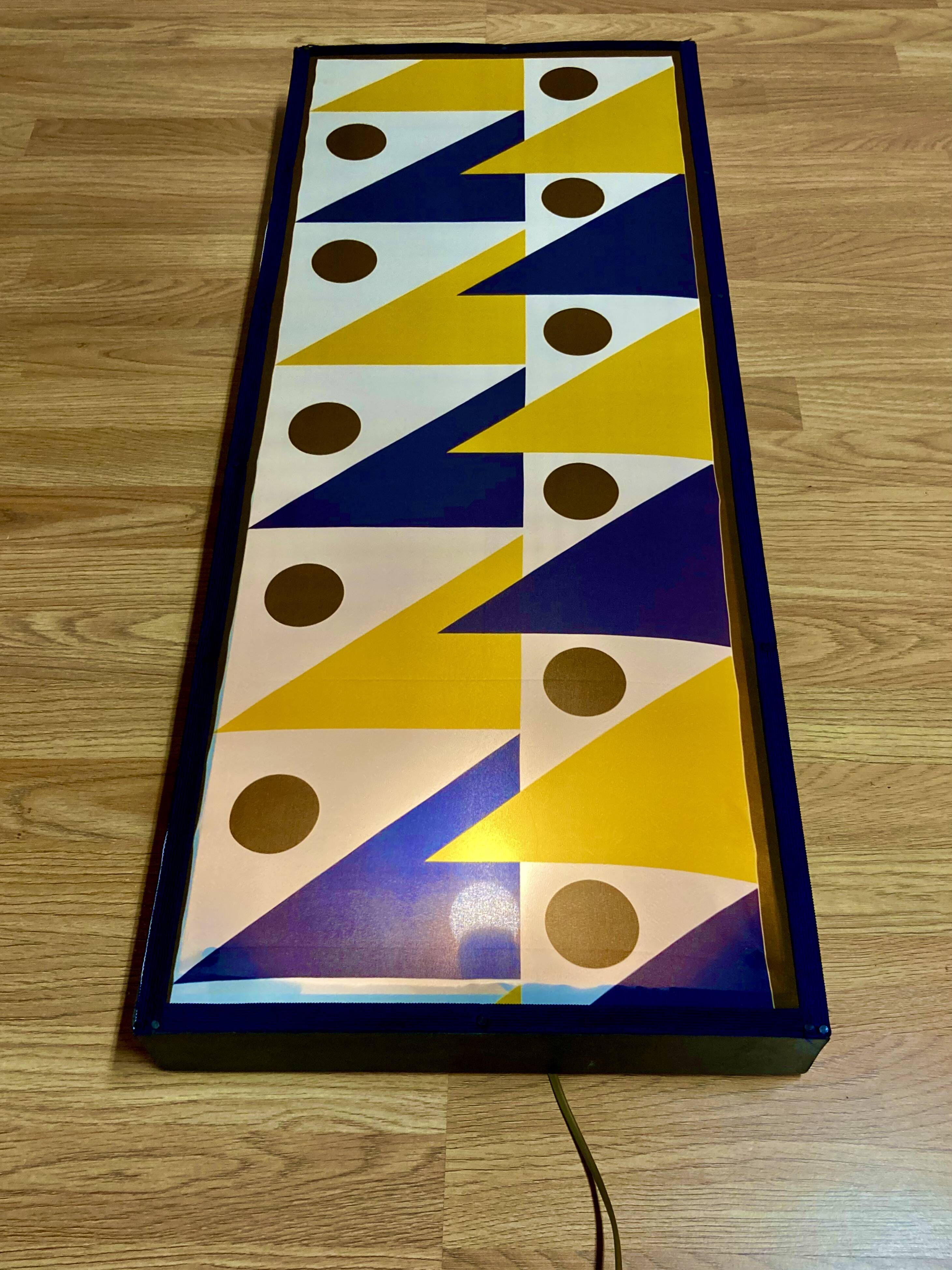 Pair of large "Scandinavian design" wall lights from the 1950s.