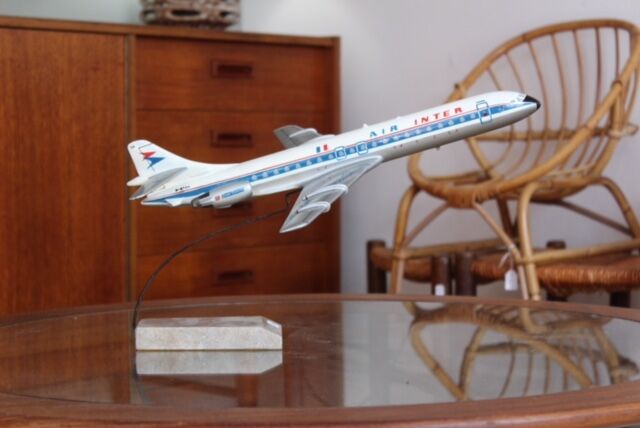 Plane model of agency air inter vintage