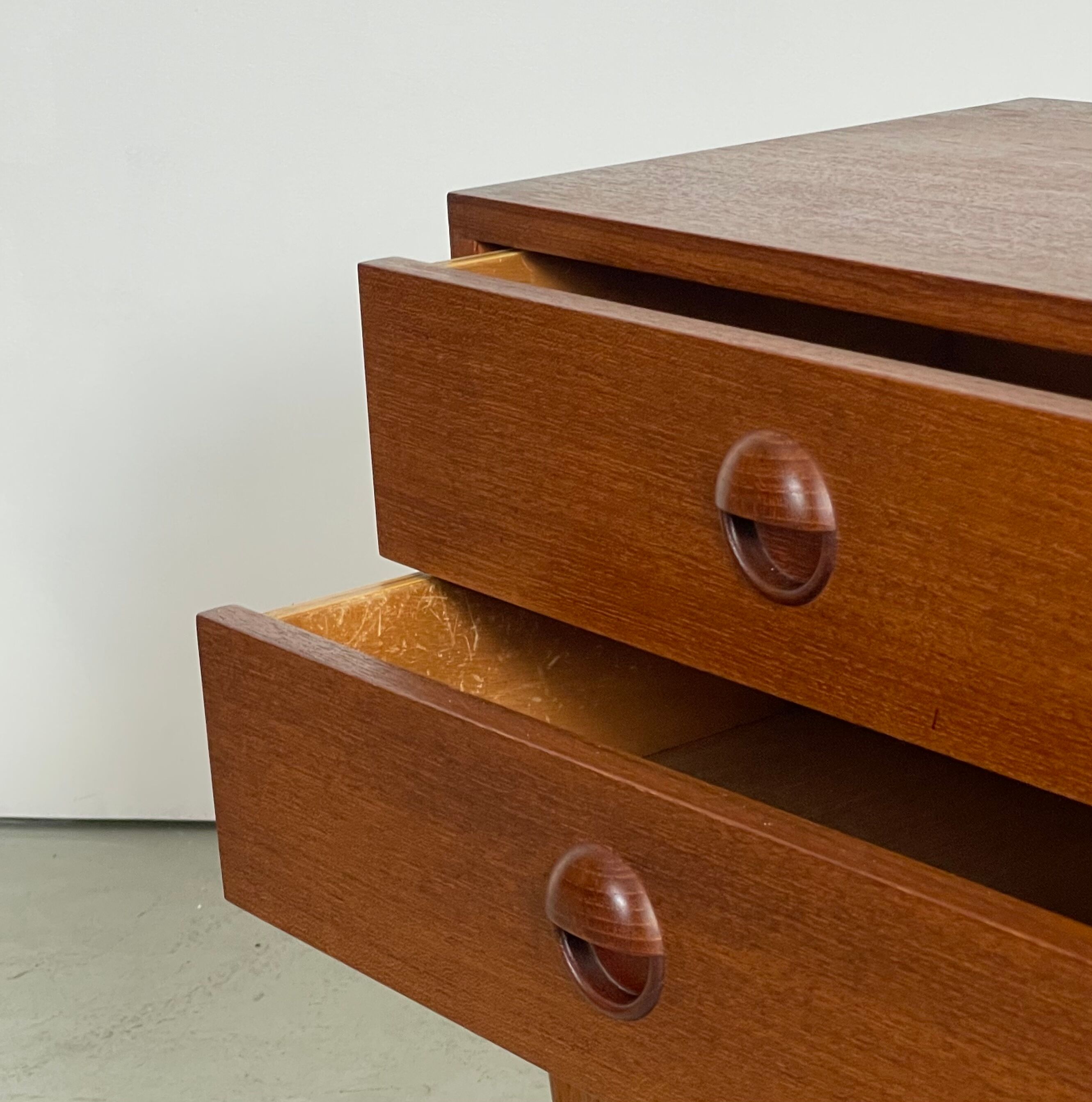 Small Danish Teak Chest of drawers 1960s