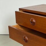 Commode en teck danois des années 1960