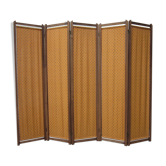 Screen 5 years 60 wood and fabric leaves