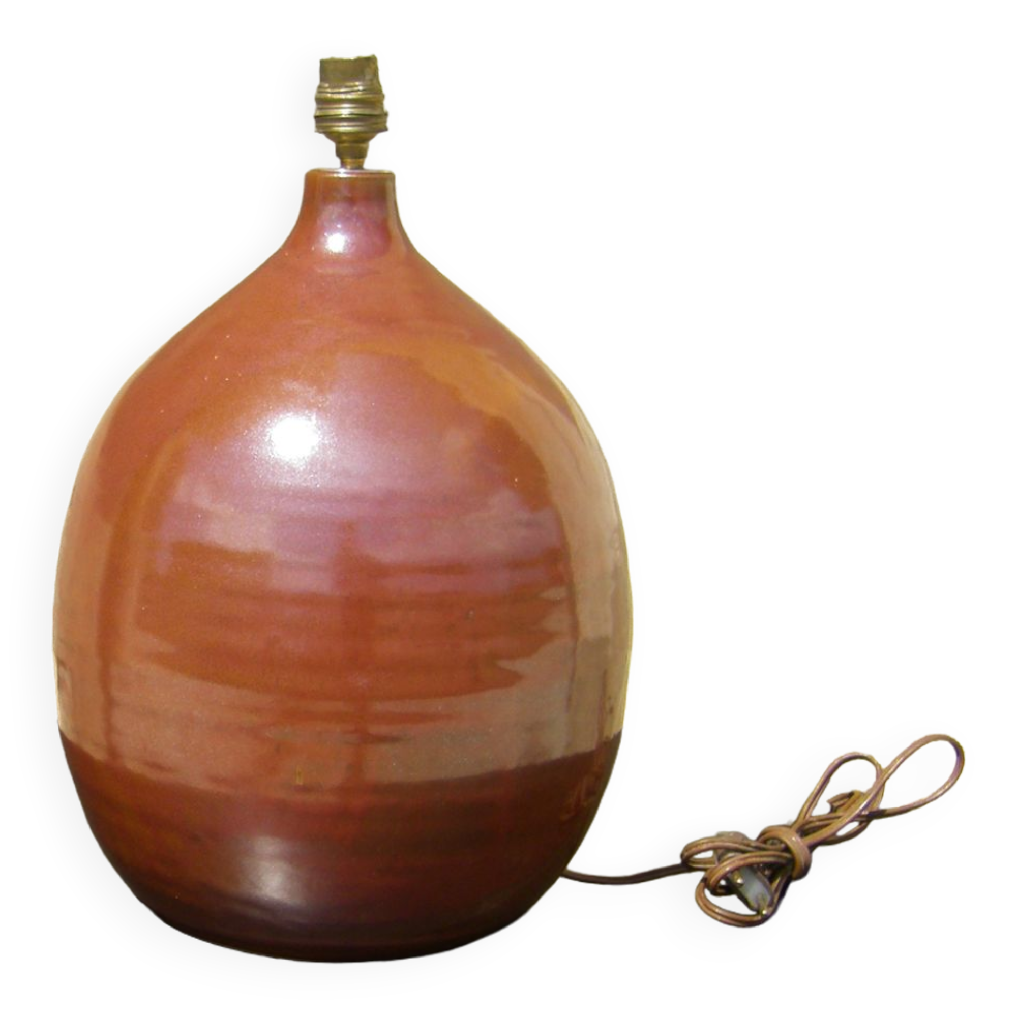 Vintage lamp by Roland Zobel workshop The Cyclades France