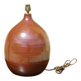 Pied de lampe vintage de Roland Zobel atelier Les Cyclades France