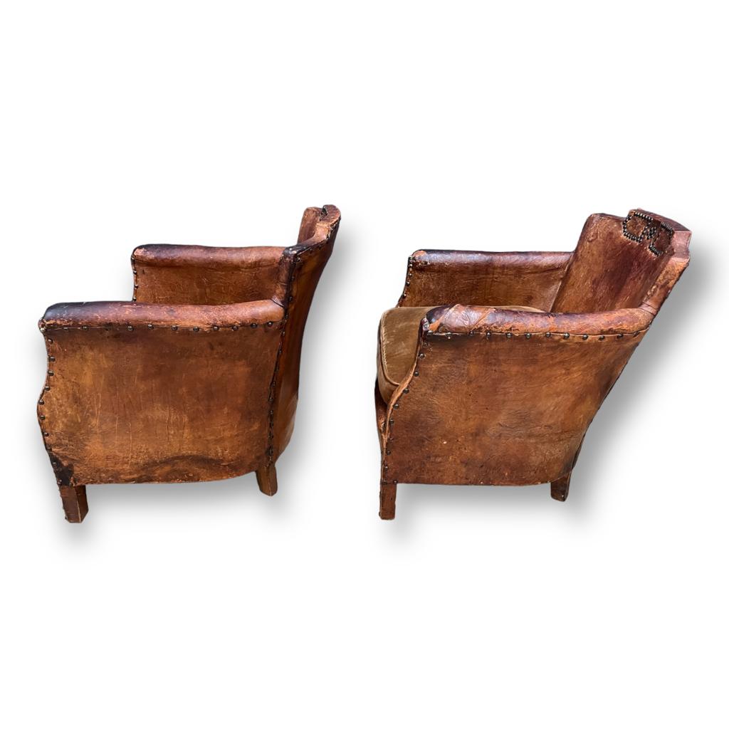 Sofa and 2 club armchairs