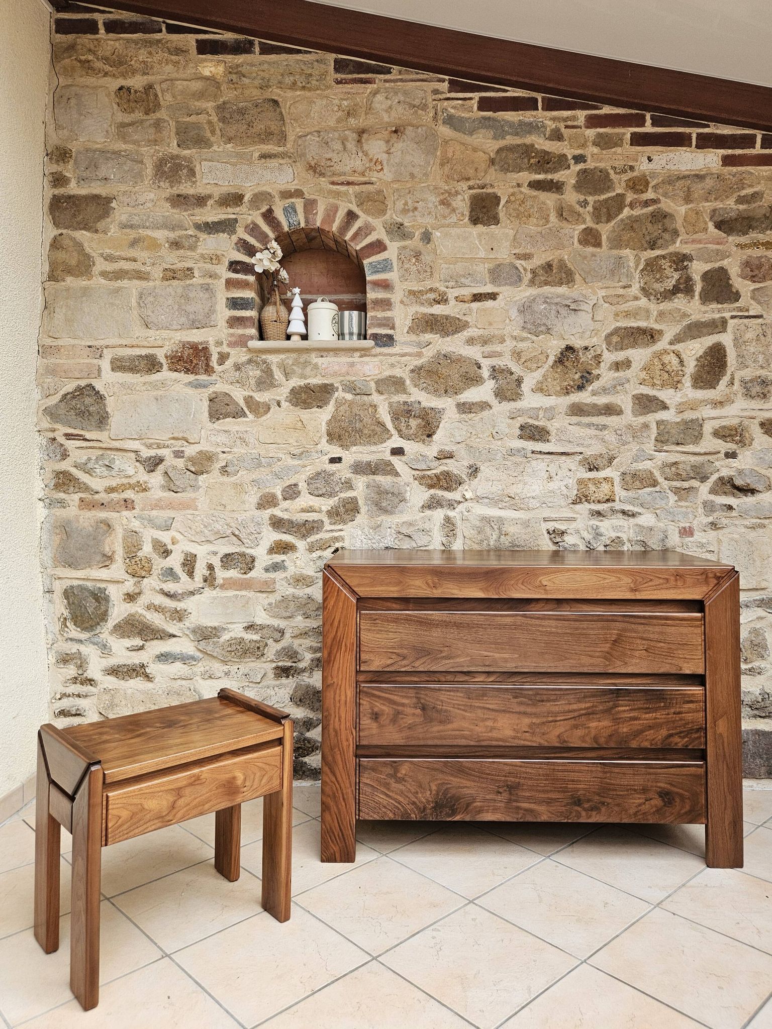 Chest of drawers and bedside table Maison Regain