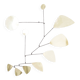 Mobile sculpture in brass and iron