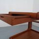 Large Rollable Teak Bar Cart, 1960s