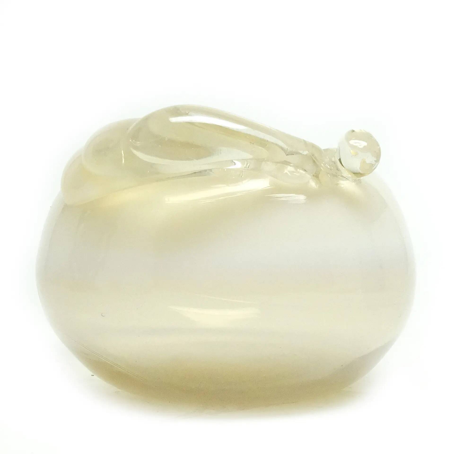 Postmodern vase, glass, designed by B. Świstacka, Poland, 1970s