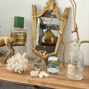 Golden mirror