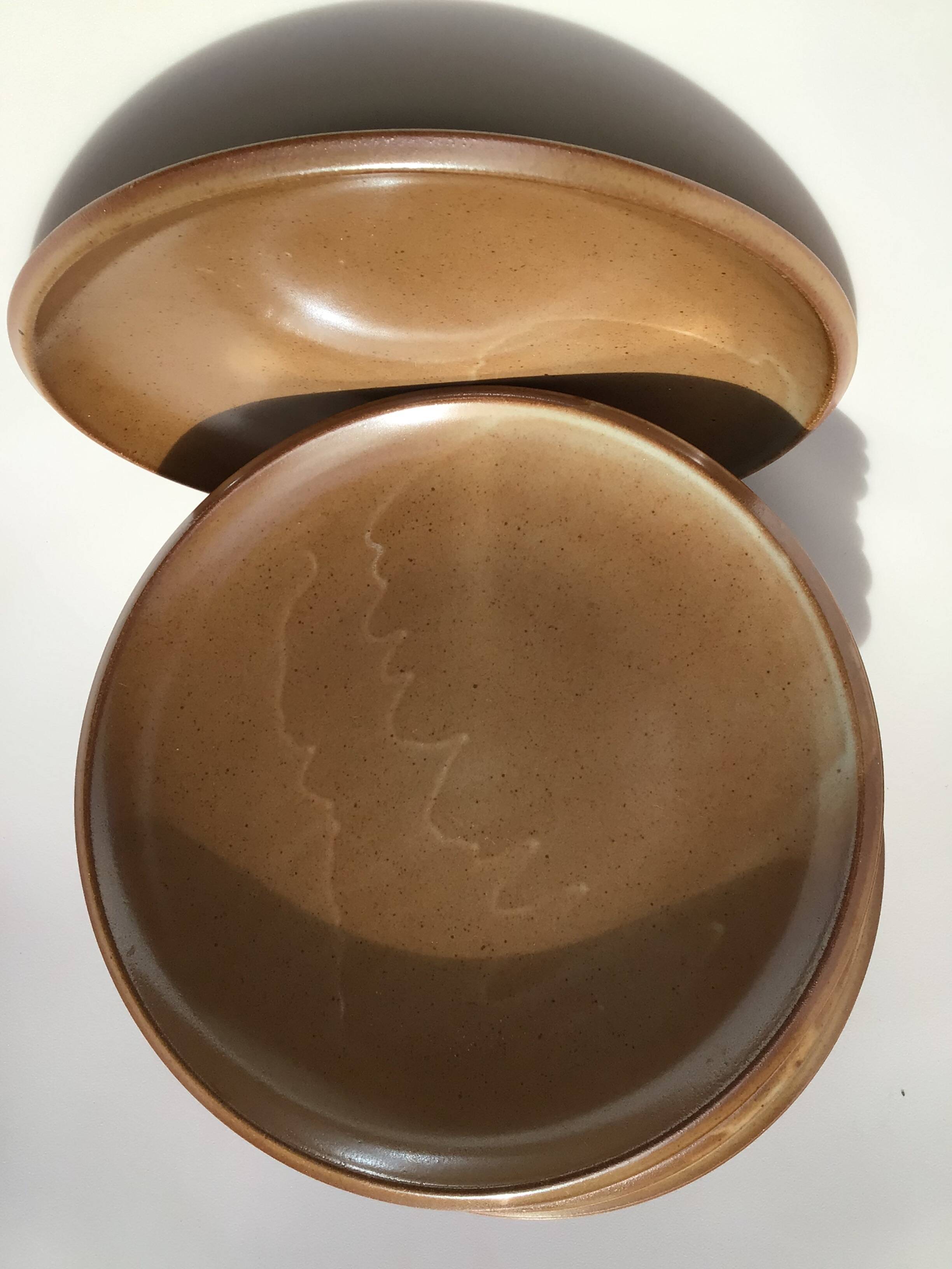 9 Brenne Stoneware Dinner Plates