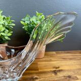 Vintage free-form glass bowl – decorative design plate