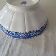 Large salad bowl dish Villeroy & Boch antique earthenware 374112 Burgenland Blue