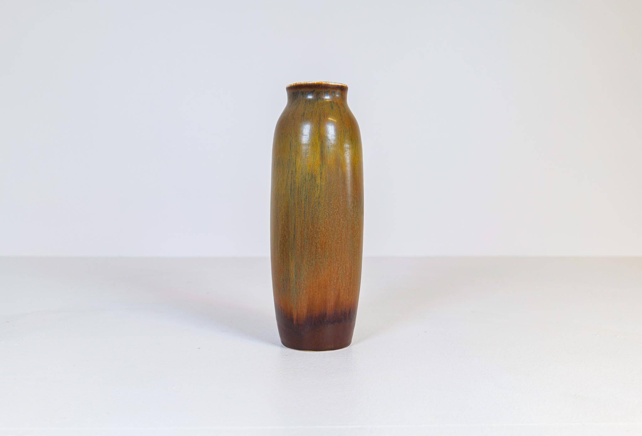 Mid-Century Modern Ceramic Vase by Carl-Harry Stålhane for Rörstrand, Sweden