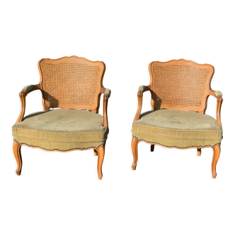 Pair of Regency armchairs