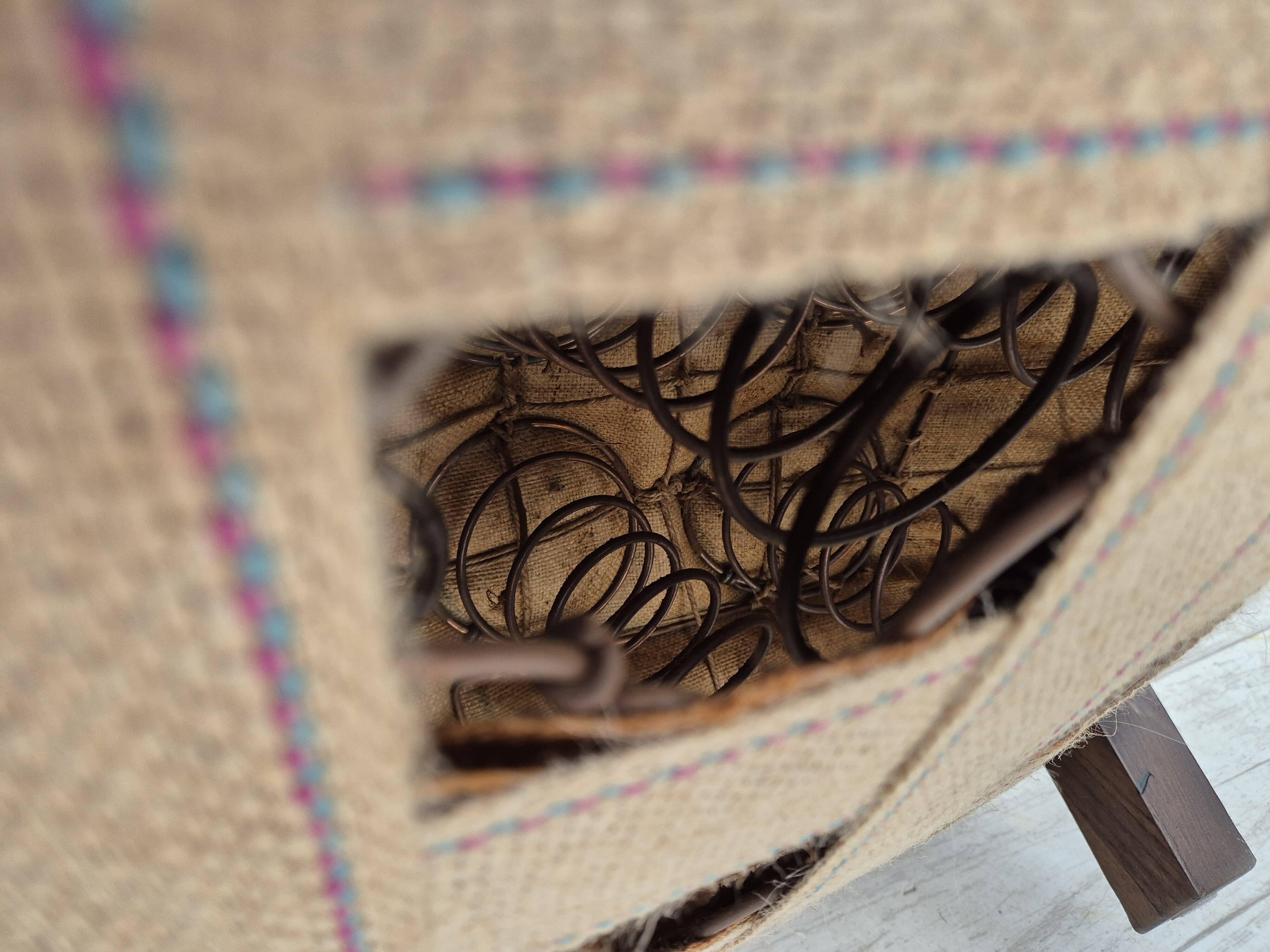 1960s, Danish relax armchair, yellow-honning furniture velour, oak wood.