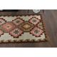 1970s Turkish Oushak Handmade Wool Cotton Pink Runner Rug 92x267