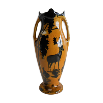 VASE ART DECO A L'ELAN ORCHIES