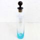 Vintage blue glass bottle
