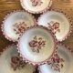 Old plates Digouin Sarreguemines france model Patricia