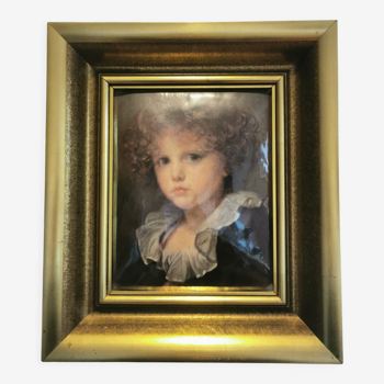 Young boy reproduction " the child with the frill "