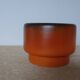 Enamelled vase signed André Jean Doucin – vintage modernist piece – France
