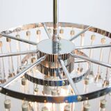 Mid-Century Italian Crystal Teardrop Chandelier, 1960s
