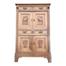 4-door sideboard in light oak from the 1940s