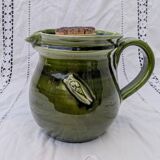 Pichet refresher ceramic signed la draille anduze - rosé pottery