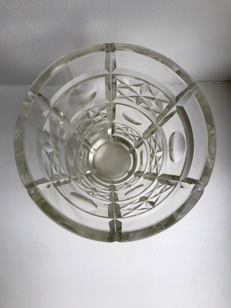 Art deco crystal vase 30s-40s