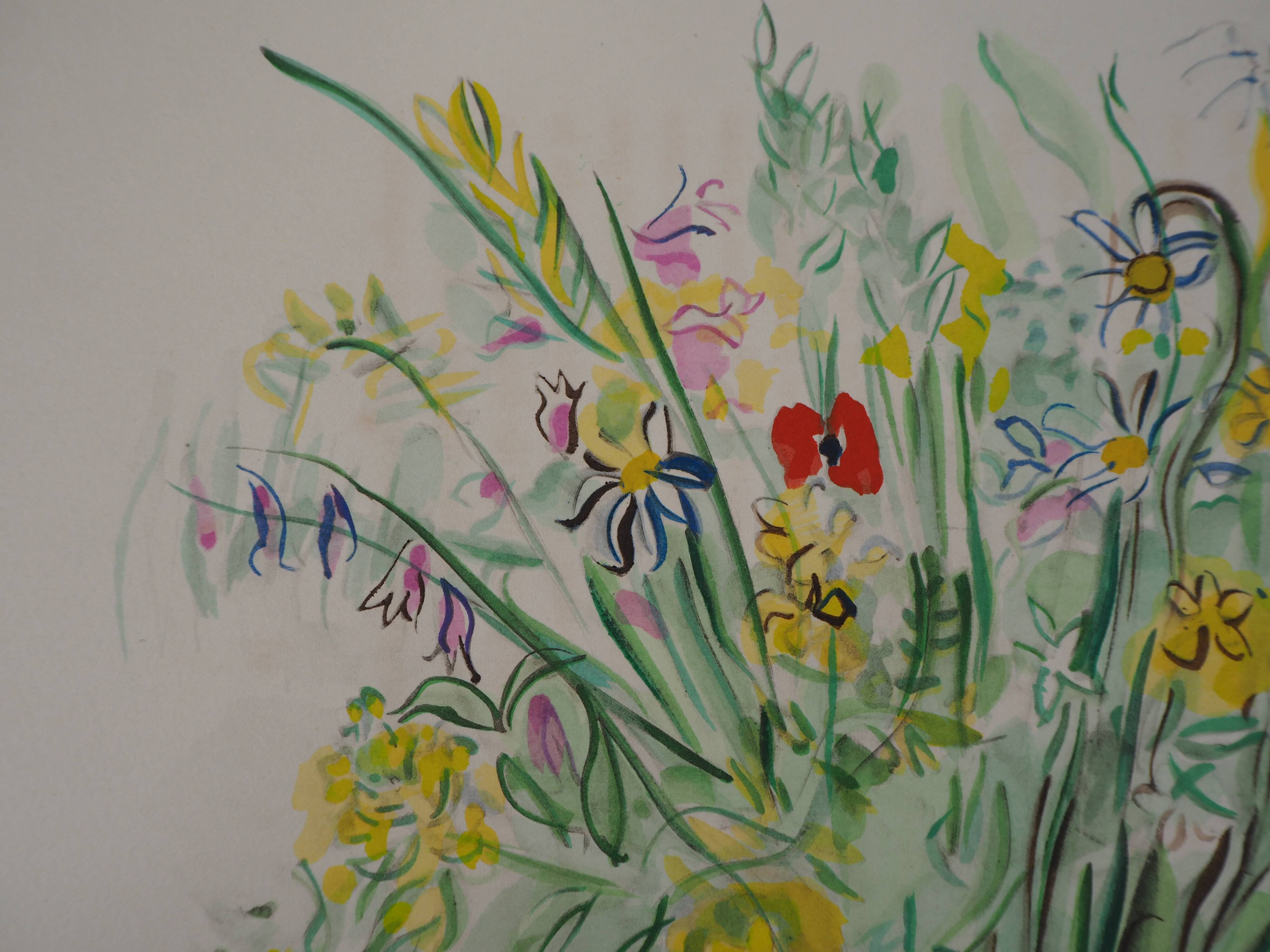 Raoul DUFY: Spring Flowers, Signed Lithograph