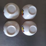 4 Boch medium bowls