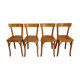 4 vintage bistro Baumann chairs