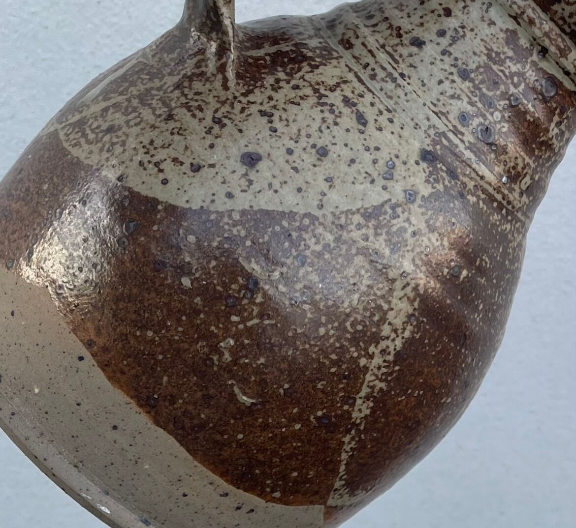 Stoneware pitcher by Pierre Digan