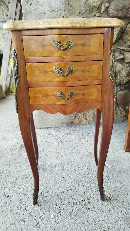 Bedside table Louis XV