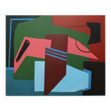 Abstract canvas "Clarity" by Bodasca