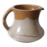 Ceramic pitcher signed by Fabien Comte