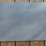 Old rectangular bevelled mirror 54 x 39 cm
