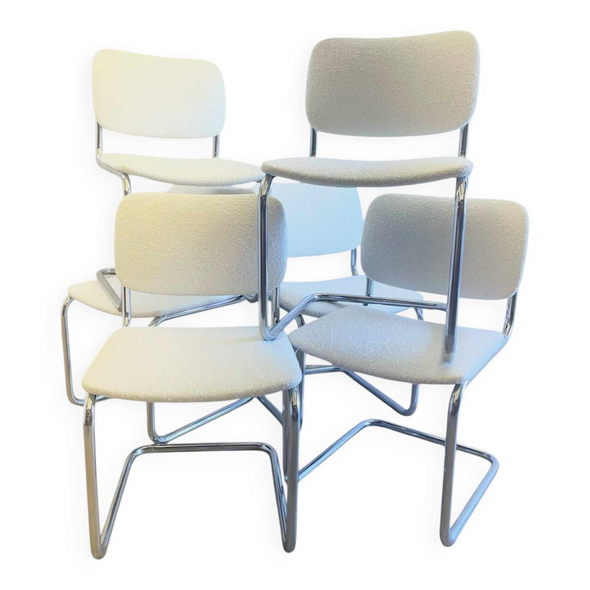 Chaises cantilever vintage italiennes