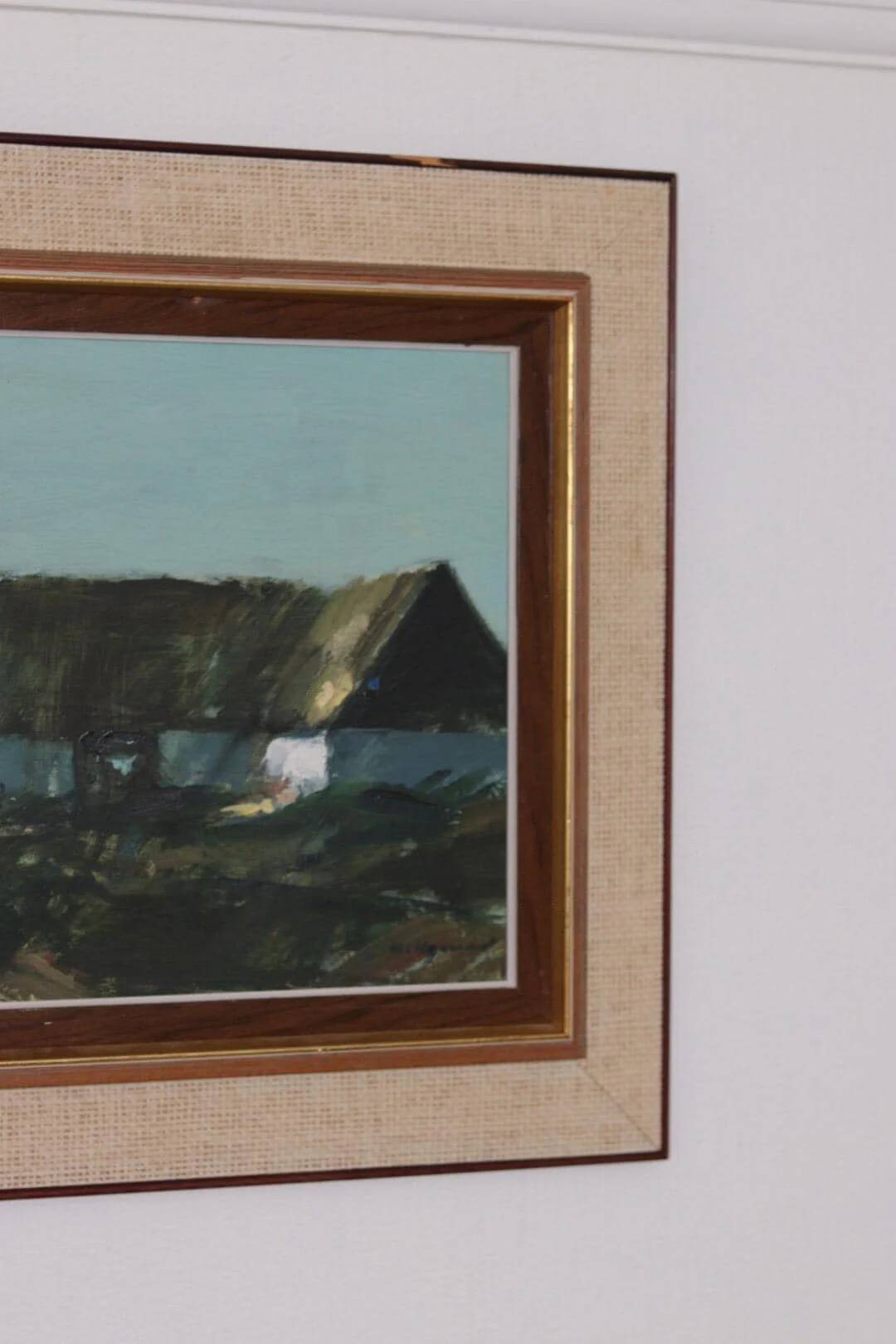 House on landscape by Bengt Hillgrund