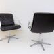 Ensemble de 2 chaises de bureau Wilkhahn Delta du groupe Delta