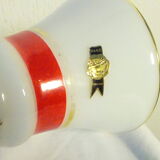 Vase en opaline  italie decor asiatique japon geisha
