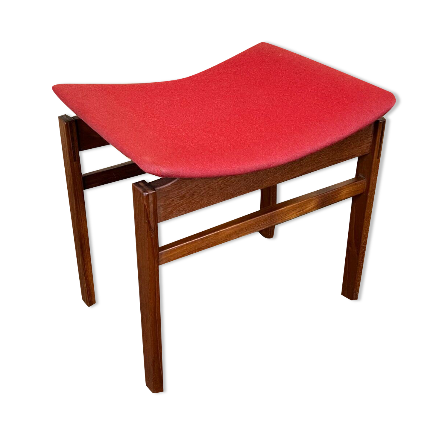 Teak stool Inger Klingenberg for France & Daverkosen 60/70