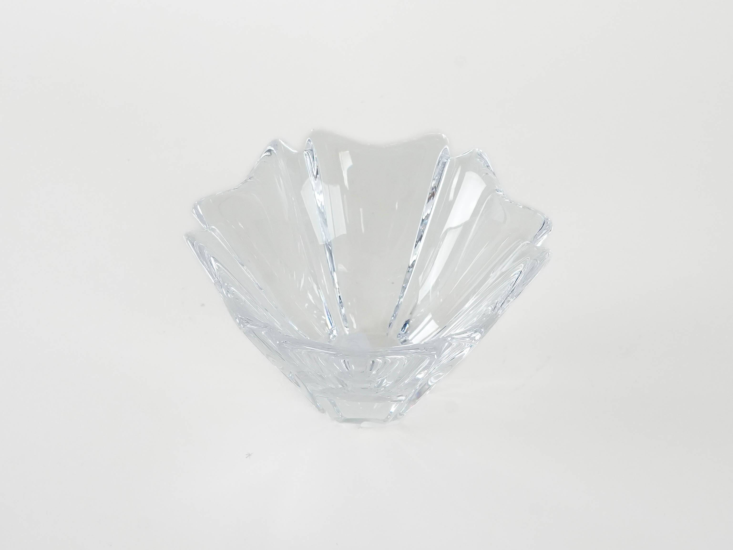 Orion bowl, Swedish design, 1970s, manufactured by Orrefors