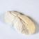 Large ancient white coral with lamellae, shark cushion 31 cm