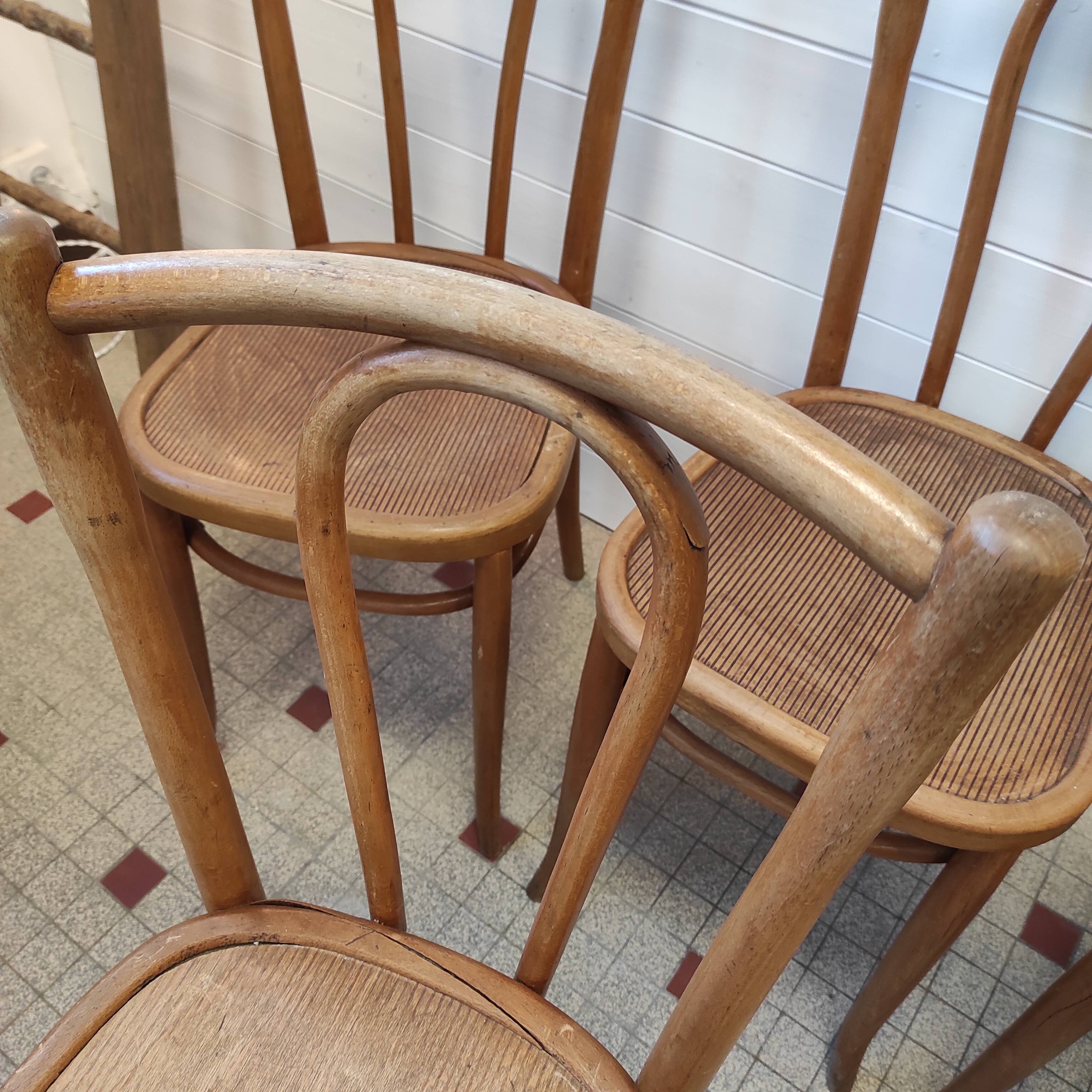 4 Luterma bistro chairs