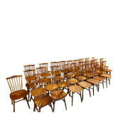Lot de 46 chaises Baumann (modèle N153)