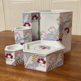 Set of five Scandinavian design ceramics.