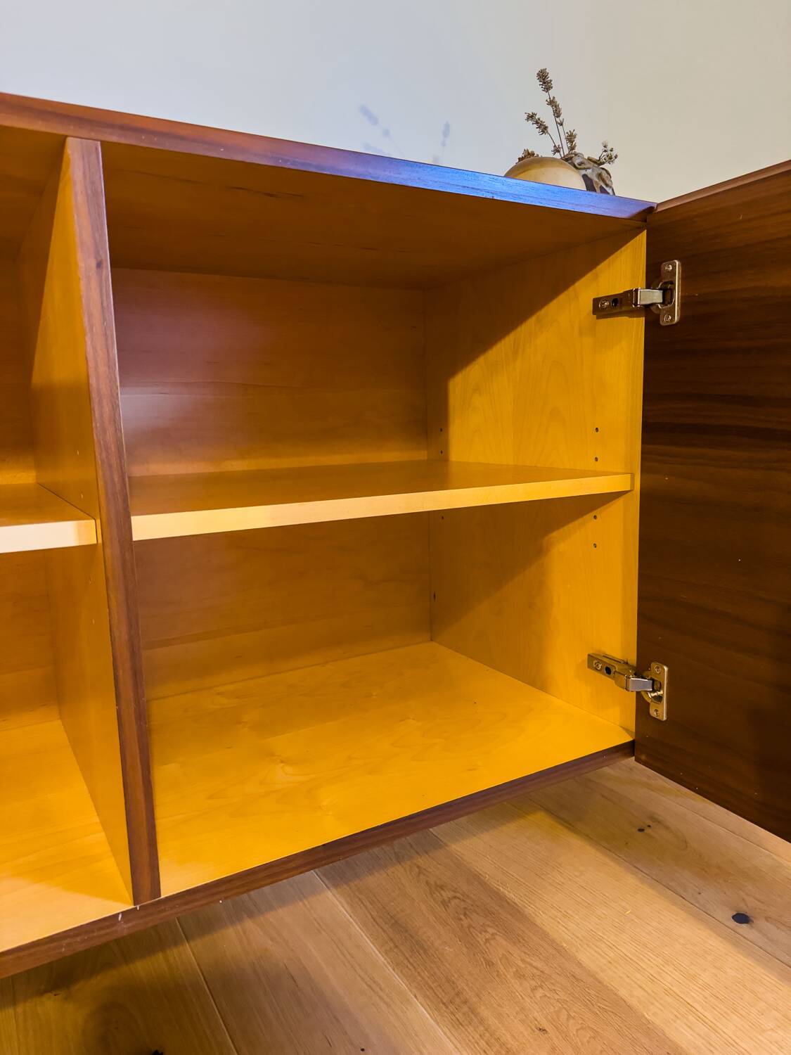 Midcentury walnut sideboard, 1970s