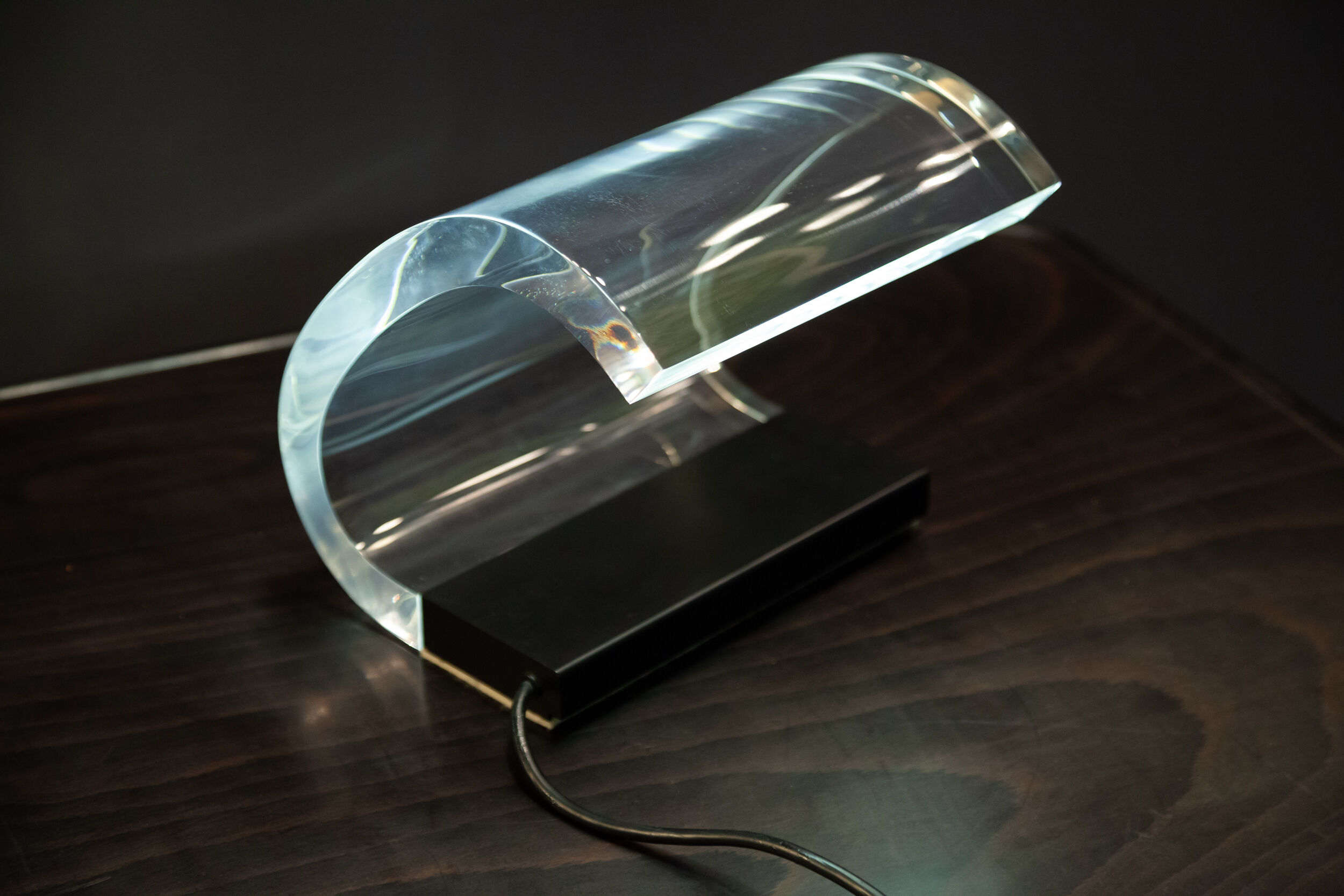 Joe Colombo's Acrilica lamp for Oluce