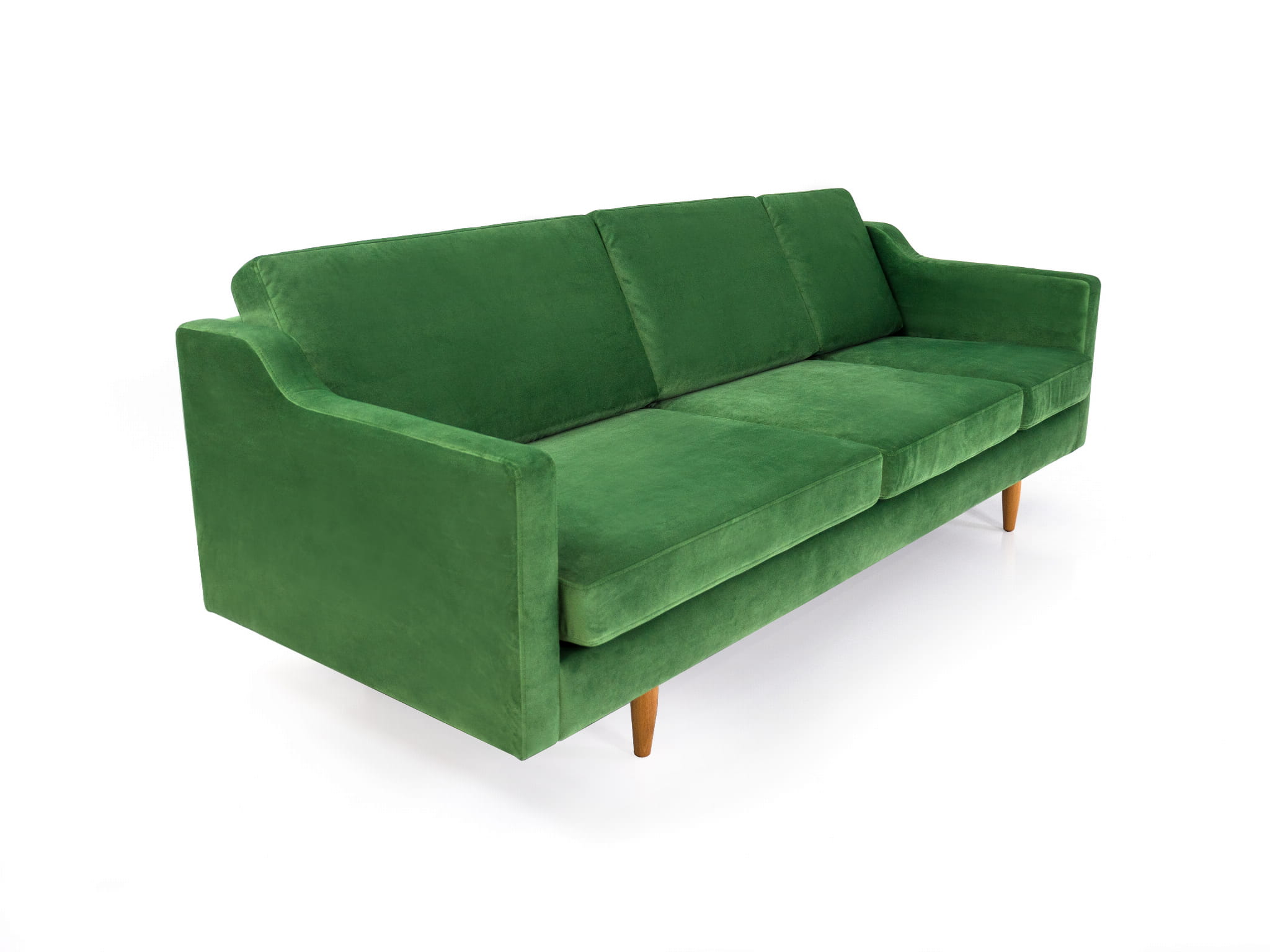 Sofa bodo green, scandinavian design